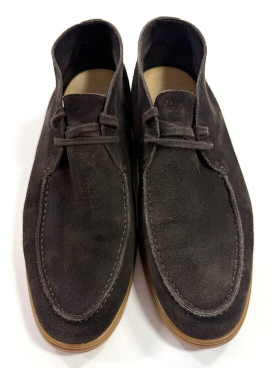Suitsupply Mens Chukka Shoes Dark Brown Suede Leather Size EU 43 US 10 Boots main image 10
